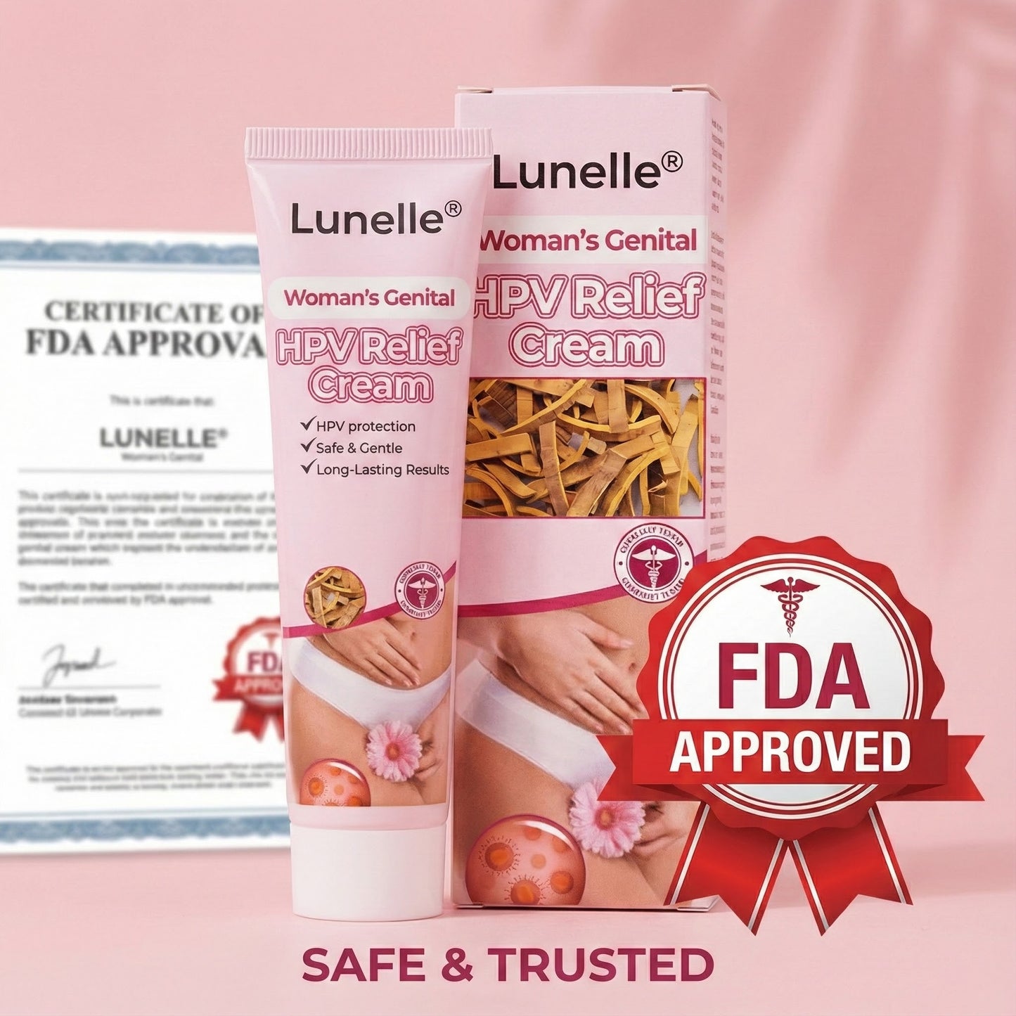 ♀️Lunelle® Woman's Genital Relief Cream 🔥HOT SALE UP TO 60% OFF