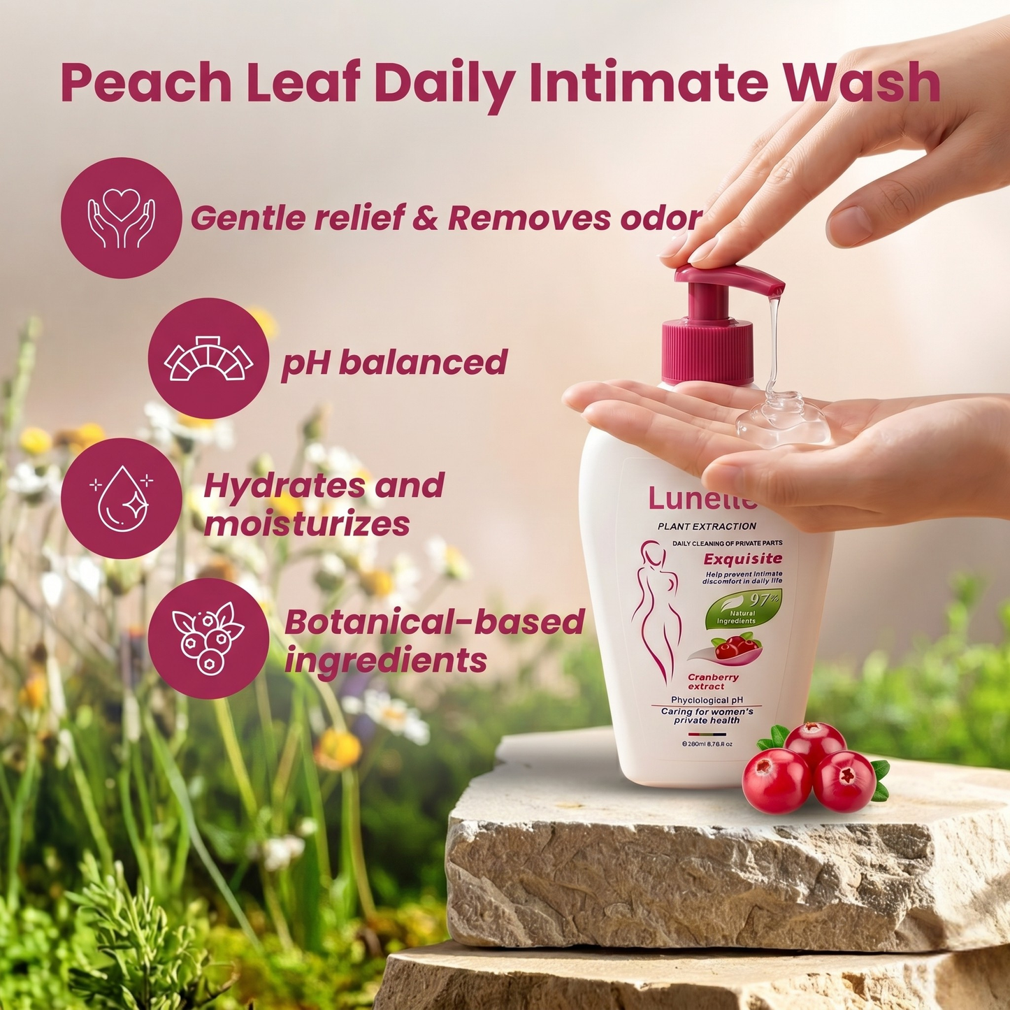 pH-Balanced Antifungal Feminine Wash