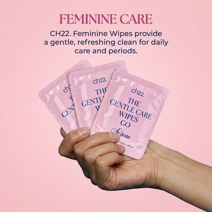On-the-Go pH-Balanced Feminine Wipes - 1BOX/22