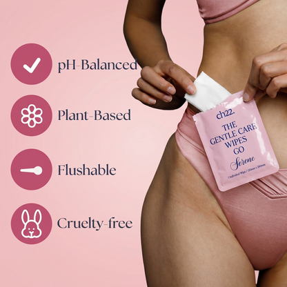 On-the-Go pH-Balanced Feminine Wipes - 1BOX/22