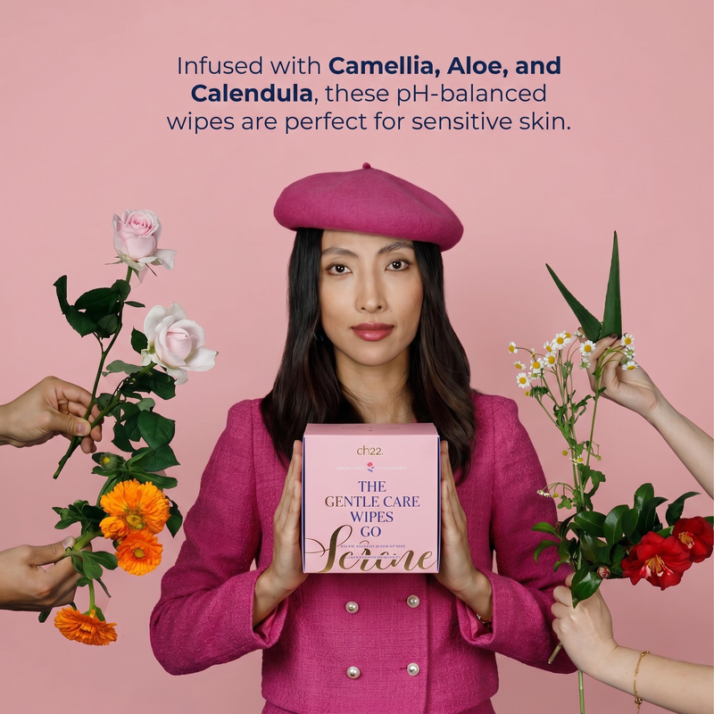 On-the-Go pH-Balanced Feminine Wipes - 1BOX/22